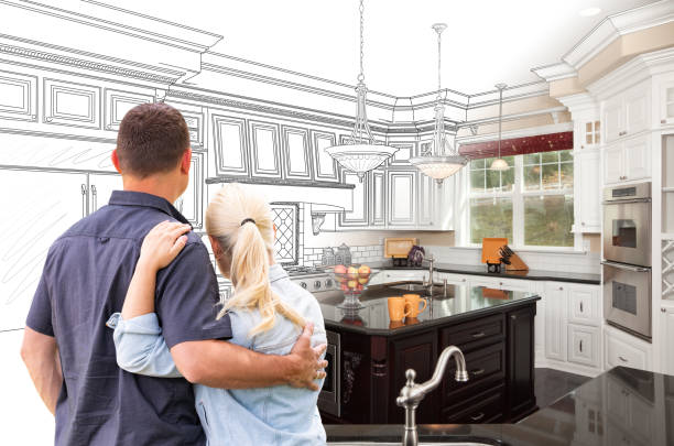 Professional Kitchen Remodeling technician working in Richwood, OH